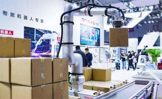 ROKAE CR20 Cobot in Intelligent Palletizing